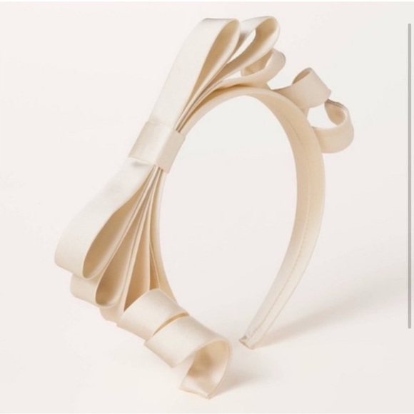 Kate Spade x Target Cream Bow Headband 🎯 - Picture 1 of 2